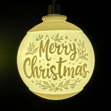 Cargar imagen en el visor de la galería, Custom 3d Printed Photo Ornament