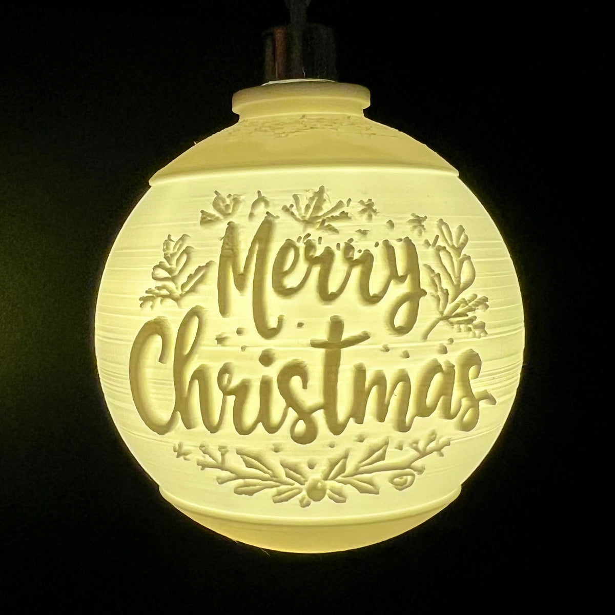 Custom 3d Printed Photo Ornament – ThreadLightlySt