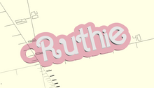Load image into Gallery viewer, Personalized 3D Name Keychain
