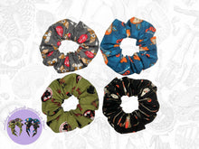 Load image into Gallery viewer, HORROR MOVIE SCRUNCHIES
